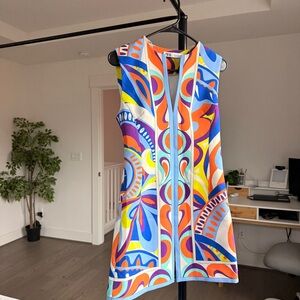 Zara Geometric Pattern Dress